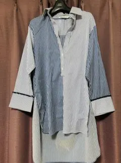 ZARA ストライプ長袖シャツ