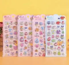 SALE❤新作　たまごっち　空気立体シール4　枚セット