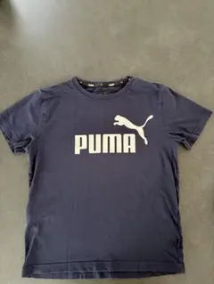 【PUMA 】ロゴプリント Tシャツ ネイビーのサムネイル