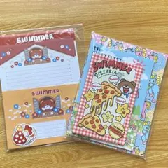 【未使用】SWIMMER レターセット&ノートセット