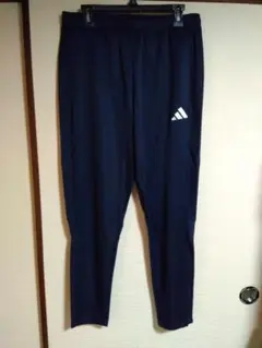 2XL/紺/新品タグ無し/アディダス/薄手 ジャージ ロングパンツ 3L 春夏