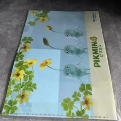 【新品未使用】ファミマ×ピクミン4 クリアファイル　氷ピクミン