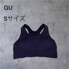 GU スポーツブラ Sサイズ 黒　ブラック　 ヨガウェアのサムネイル