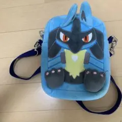 ルカリオ ぬいぐるみ ショルダーバッグ ポシェット