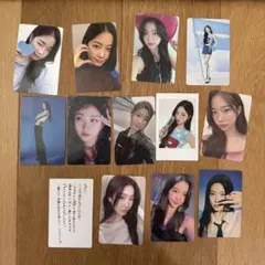 LE SSERAFIM カズハ　Kazuha 13枚セット