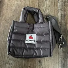 InRed 11月号　付録　スヌーピー　2WAY キルティングバッグ　未使用