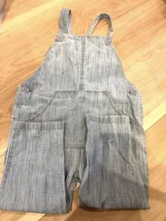 ライトブルー デニム オーバーオール　ZARA