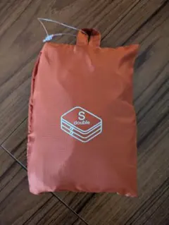 無印良品 ポリエステルたためる仕分けダブルケース オレンジＳ