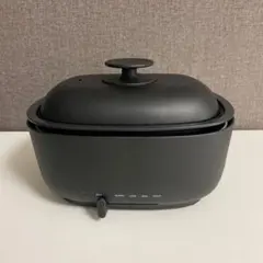 MUJI 深型ホットプレート MJ-HPFK1 本体のサムネイル