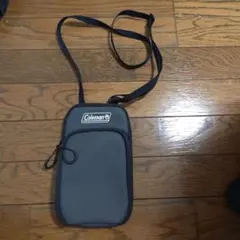 Coleman スマホショルダーバッグ グレーのサムネイル