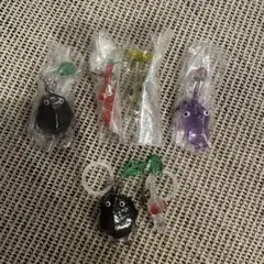 ピクミン　めじるしアクセサリー2 紫ピクミン　岩ピクミン　赤ピクミン　光ピクミン