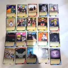 NARUTO　ナルト疾風伝 カードゲーム 作伝カード 20枚セット