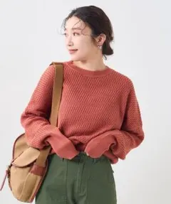 FREAK'S STORE サーマルショートニットプルオーバー