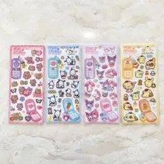 正規品　平成はっぴーフォン　サンリオ　日焼けキティ　ポチャッコ　ポムポムプリン