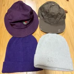 帽子 4点セット まとめ売り GAP WEGO キャップ バケットハット