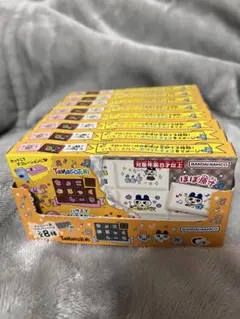 【新品未開封】ちょこぶろっくしーる　たまごっち　ボックス　タイルシール　8個入り