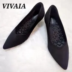 VIVAIA Scarlett ポインテッドトゥ ヒール 黒 23.5cm