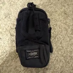PORTER ブラックナイロンポーチ