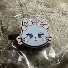 MOMOREI まえがみクリップ 猫