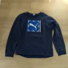 PUMA トレーナー 160 ネイビー