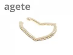 agete イヤーカフ