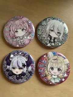 ホロライブプロダクション 缶バッチスナックvol.1 (4個セット)