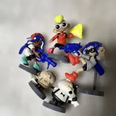 スプラトゥーンフィギュア 5個　チョコエッグ