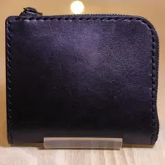 【やまー様専用】新品　L字ファスナーウォレット　黒　アンティーク調　シルバー