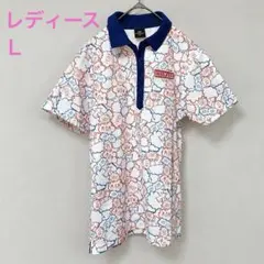 kissmark レディースＬ ゴルフウェア ポロシャツ GOLFのサムネイル