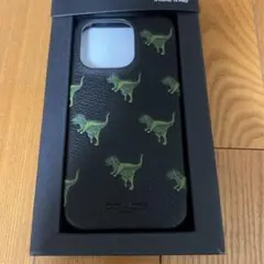 COACH iPhone 15 Pro ケース 恐竜柄
