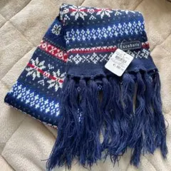 〈新品未使用〉Escobaria フェアアイル柄 マフラー