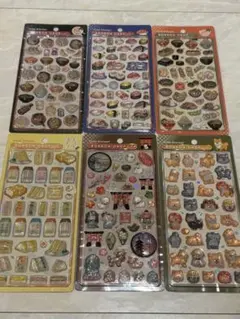 【正規品】　ボンボンドロップシール　和柄　まとめ売り　6枚　セット