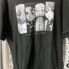 鬼滅の刃 キャラクター Tシャツ ブラック　値下げしました