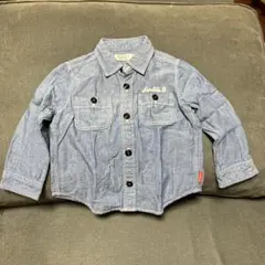 DOUBLE.B デニムシャツ サイズ90
