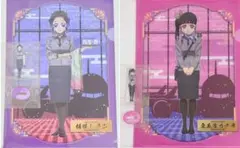 鬼滅の刃　ANA 胡蝶しのぶ＆栗花落カナヲ　アクリルスタンド&クリアファイル