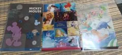 ディズニークリアファイル3枚セット