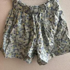 UNIQLO 花柄 ハーフパンツ 120
