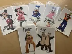 ディズニーキャラクターポストカード 7枚セット 東京ディズニーリゾート