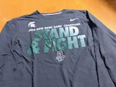 NIKE ナイキ ロンT グレー Michigan State 長袖Tシャツ