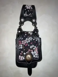 DEGNER 花山 京桜 刺繍 メディスンバッグ 美品 和柄のサムネイル