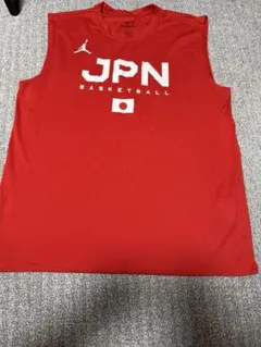 Jordan JPN BASKETBALL タンクトップ 赤