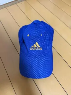 adidas キャップ ブルー