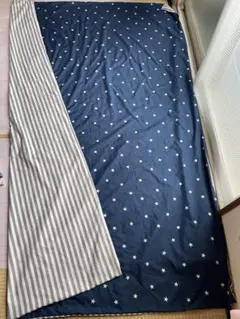 星柄掛け布団カバー＆枕カバーセット セミダブル