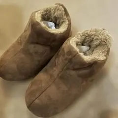 ★最終お値下げ★ 新品　極暖ふわふわ裏起毛スリッパ　あったかルームシューズ