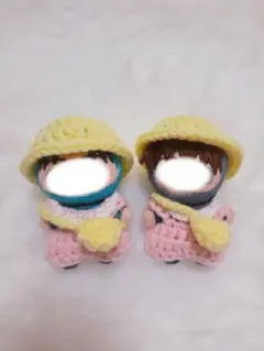 10㎝ぬい アヒル帽子色違いセット - メルカリ