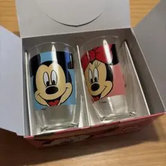 Disneyミッキー ミニー グラス コップ ペア