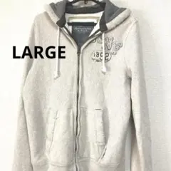 Abercrombie & Fitch パーカー MEDIUM グレー