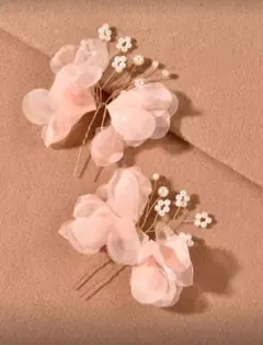 浴衣 成人式 花ヘアピン 2個セット 前撮り 卒業式