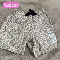 120cm ANAP キッズ　ハーフパンツ　豹柄　短パ半ズボン　ボトムス