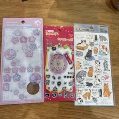 P*！様 ボンドロ　桜　たまごっち　大人の図鑑シール　猫の気持ち編